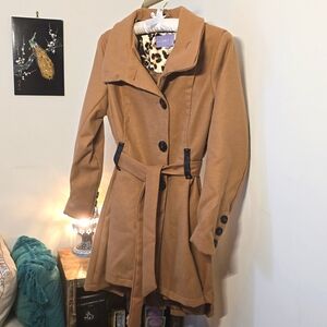 Madden Girl belted coat